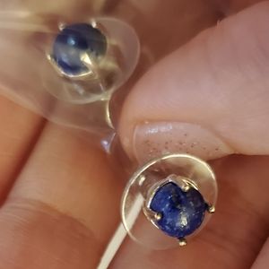 (-30% sale on 2+bundle) lapis lazuli sterling silver earrings